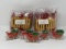 Christmas Crafting Items- 2 Packs of 12 Sleds and 5 Miniature Sleighs