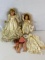 Bride Dolls, Extra Wedding Dress and Disassembled Doll