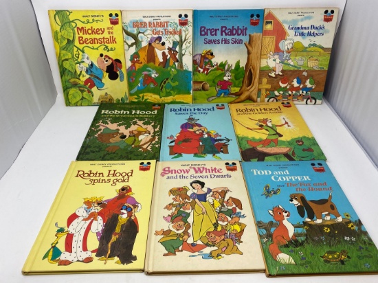 10 Walt Disney Hard Back Children's Books