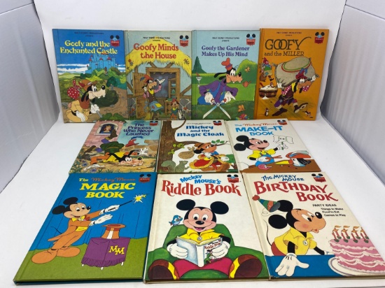 10 Walt Disney Hard Back Children's Books