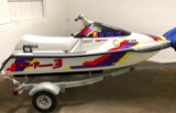 1993 Yamaha Waverunner 3 with 1993 Load Rite Trailer