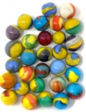 Antique Vintage Marbles, Qty. 30