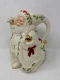 Lenox Santa Figural Tea Pot