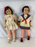 2 Jointed Dolls