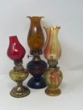 3 Oil Lamps