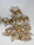 Plastic Deer Figures