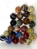 Vintage Marbles, Qty 25