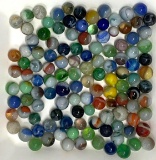 110 Glass Marbles