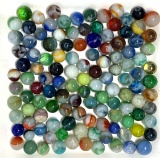 110 Glass Marbles