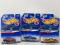 3 Hot Wheels 1999 First Editions- Jeepster, Ford GT-40 and Pikes Peak Tacoma