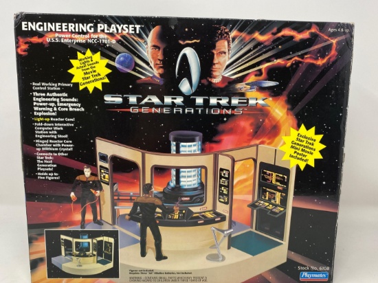 Star Trek Generations Engineering Playset- New in Packaging