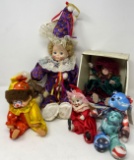 Porcelain Head Dolls and Plush Collectible Toys
