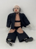 JOINER Emmett Kelly Clown HOBO Doll, Porcelain