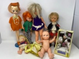 Assorted Vintage and Modern Dolls