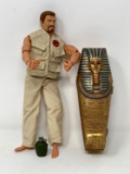 1996 Hasbro GI JOE Action Figure and Secret of The Mummy's Tomb Accessory