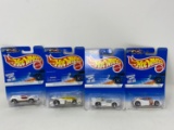 4 Hot Wheels White Ice Series- All New on Cards