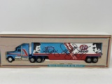 Limited Edition Petty Enterprises Die Cast Race Car Hauler