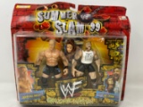WWF Summer Slam '99 Grudge Match Figures- Hardcore Holly and Al Snow