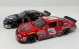 2 Die Cast Coca-Cola Cars- #1 and #3
