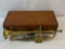 Frank Holton & Co. Trumpet with Case, Mouth Piece