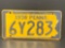 1938 PA License Plate