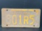 1939 PA License Plate