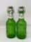 2 Grolsch Lager Beer Bottles