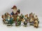Large Grouping of Santa Figures