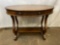 Antique Oval Hall Table with Drawer
