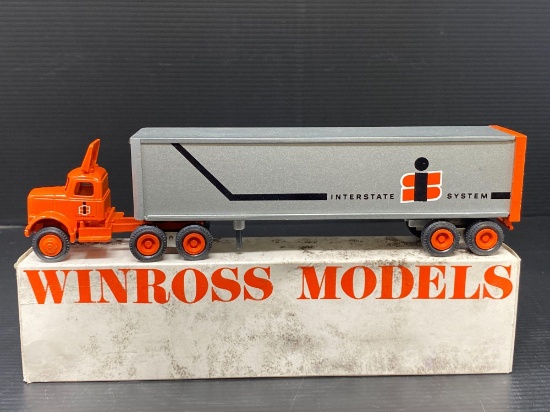 Winross Interstate Systems Tractor Trailer with Original Box