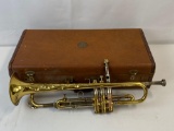 Frank Holton & Co. Trumpet with Case, Mouth Piece