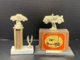 2 Auto Show Trophies