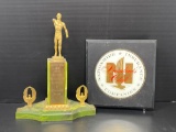 Trophy and Nationwide Insurance Co. President's Club Plaque