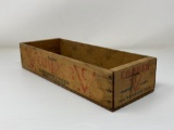 Wooden Cooper Cheese Box, Vintage