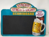 Stroh's & Stroh's Light Scoreboard