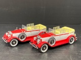 Two 1928 Lincoln L Dietrich Convertible Sedans with Original Boxes