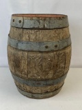 Oak Barrel Beer Keg
