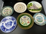 6 Souvenir/Commemorative Plates