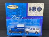 Matchbox Ford Then and Now Series- 1929 Ford Model A Truck and 1998 Ford Expedition