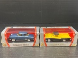 Road Signature Collection 1950 Studebaker Champion and 1957 Ford Ranchero in Original Boxes