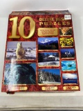 10 Deluxe Jigsaw Puzzles in One Box