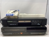 Emerson DVD/CD Player and Sharp VCR