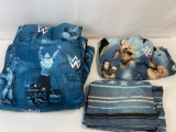 WWF Twin Size Sheets & Comforter