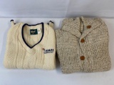2 Men's Sweaters- Kalas Pullover and Plain Cardigan