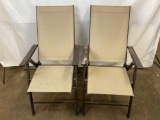 Pair of Folding Patio Chairs