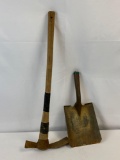 Pick Axe and Shovel Head