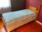 Single Bed with Boxspring & Mattress