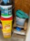 Shop Towels, Lawn Chemicals, Watering Can, Bucket, Paints