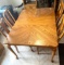 Dining Table and 4 Upholstered Dining Chairs
