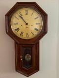 Hamilton Wall Clock with Key